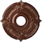 Ekena Millwork Attica Ceiling Medallion (Fits Canopies up to 5"), Hand-Painted Copper Penny, 18"OD x 4"ID x 5/8"P CM18ATCPS - alternate 1